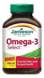 Jamieson Omega-3 Select 200 kapsúl