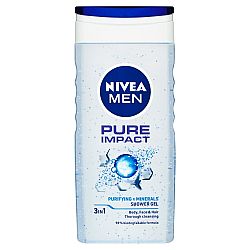 Nivea Men Pure Impact sprchový gél 250 ml