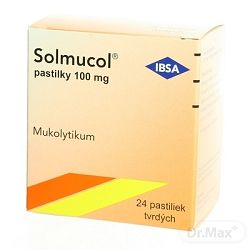 Solmucol pastilky 100 mg