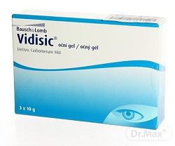 Vidisic gel.oph.3 x 10 g