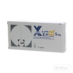 Xyzal tbl.flm.7 x 5 mg