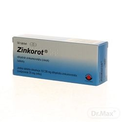 Zinkorot tbl.50 x 25 mg