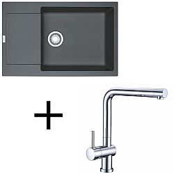 FRANKE SET G75 (MRG 611-78 BB + SAMOA) grafit