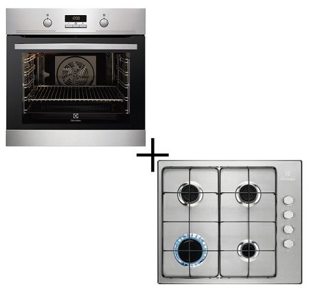 Electrolux EOB43410OX + KGS6404SX 