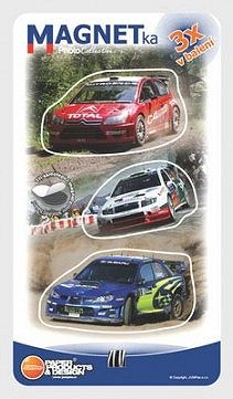 Magnetky / Rally auta 1