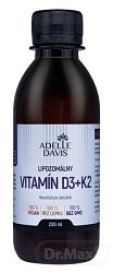Adelle Davis Lipozomálny vitamín D3+K2 200 ml