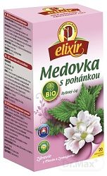 Agrokarpaty elixír Bio Medovka s pohánkou bylinný čaj čistý prírodný produkt hygienicky balený 20 x 1,5 g