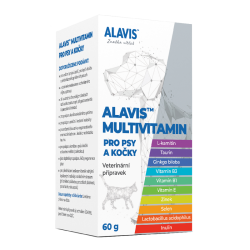 Alavis Multivitamin pre psy a mačky 60 g