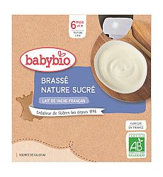 Babybio Mléčný dezert 4 x 85 g
