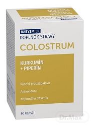 Babysmilk Colostrum + Kurkumín + Piperín 60 kapsúl