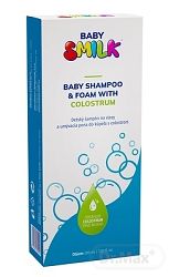 Babysmilk detský šampóna umývacia pena do kúpela 200 ml