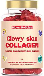 Bloom Robbins Glowy Skin COLLAGEN žuvacie pastilky gumíky, jednorožci 40 ks