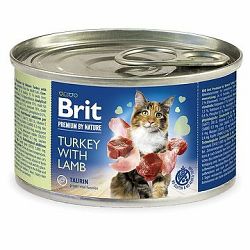 Brit Premium by Nature Cat Turkey with Lamb 200 g