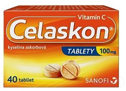 Celaskon tablety Vitamin C 100 mg tbl.40 x 100 mg
