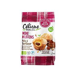 Celiane Glutenfree Bezlepkové mini mafiny s čokoládovou náplňou a lieskovými orechami 200 g