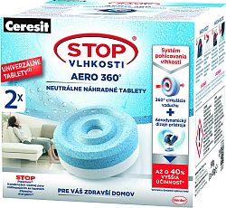 Ceresit Stop vlhkosti Aero 360° náhradné tablety 2 x 450g Levanduľa