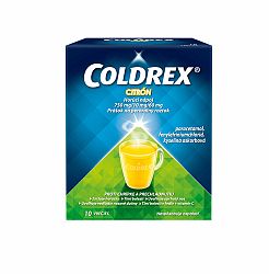Coldrex Horúci nápoj Citrón plo.por. 10 x 5 g