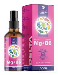 DELTA DIRECT Mg + B6 sprej nano 100 ml