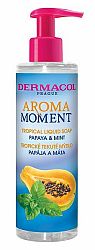 Dermacol Aroma Moment Papaya & Mint tekuté mydlo na ruky 250 ml