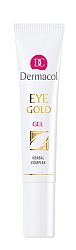 Dermacol Eye Gold očný gél proti opuchom únave a kruhom pod očami 15 ml