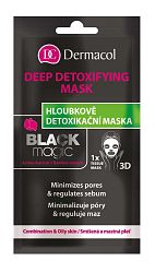 Dermacol Textilné maska Detoxikačný Black Magic 15 ml