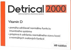 Detritin 2000 IU Vitamin D 60 tabliet