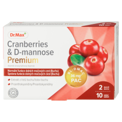 Dr.Max Cranberries & D-mannose Premium