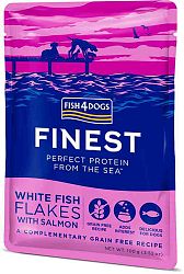 Fish4Dogs Finest s bielou rybou a lososom 100 g