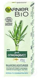 Garnier Bio Lemongrass vyvažujúci hydratačný krém pre normálnu až zmiešanú pleť 50 ml