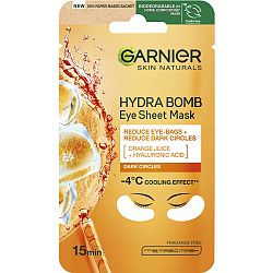 Garnier očná maska so šťavou z pomaranča a kyselinou hyalurónovou 6 g