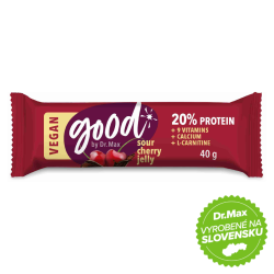 Good by Dr. Max Protein Bar 20% Sour Cherry Jelly 40 g