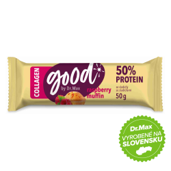 Good by Dr. Max Protein Bar 50% Raspberry Muffin 50 g