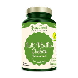 GreenFood Multi VitaMin Chelát pro ženy 60 kapsúl