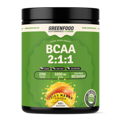 GreenFood Performance BCAA 2:1:1 mango 420g