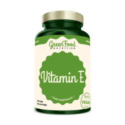 GreenFood Vitamín E 60 vegan kapsúl