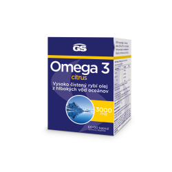 GS Omega 3 citrus, 60+30 kapsúl