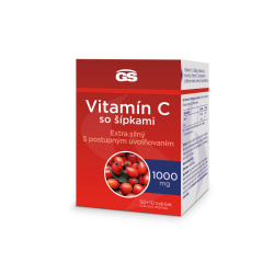 GS Vitamín C 1000 mg so šípkami inov.2023 60 ks
