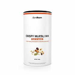 Gymbeam crispy muesli mix čokoláda oriesky 420 g