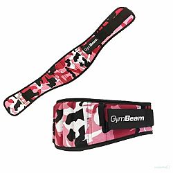 Gymbeam damsky fitness opasok pink camo s