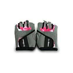 Gymbeam fitness dámske rukavice camo pink xs camo