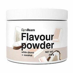 Gymbeam flavour powder biela čokoláda kokos 250 g