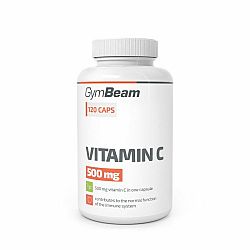 Gymbeam vitamin c 500 mg 120cps