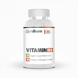 GymBeam Vitamin D3 2000 IU 60 kapsúl