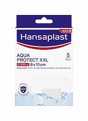 Hansaplast Aquaprotect XXL elas.náplast 8 x 10 cm 5 ks