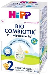 HiPP 2 BIO Combiotik® Následná mliečna dojčenská výživa (od uk.6.mesiaca)