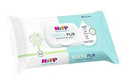 HiPP Babysanft Čistiace vlhčené obrúsky Soft &Pur 48 ks