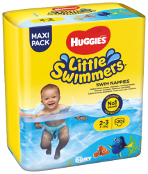 Huggies Little Swimmers 2-3 3-8 kg 12 ks