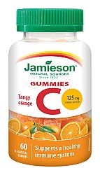 Jamieson Vitamín C Gummies žel.pastilky s príchuťou pomaranča 60 tabliet