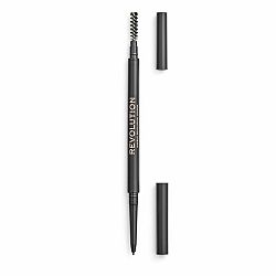 Makeup Revolution Precise Brow Pencil ceruzka na obočie s kefkou Light Brown 0,05 g