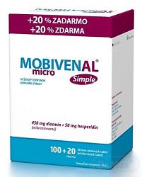Mobivenal Micro Simple 100+20 tabliet
